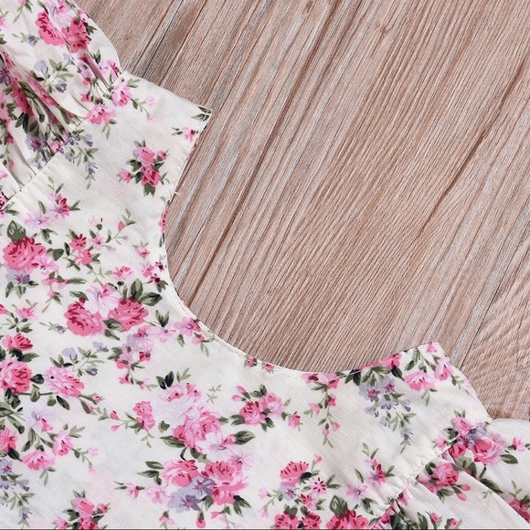 Lily Floral Sunsuit Romper - Picture 4 of 7